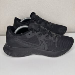 Nike Renew Mens Size 9.5 Shoes Triple Black Athletic Running Sneakers